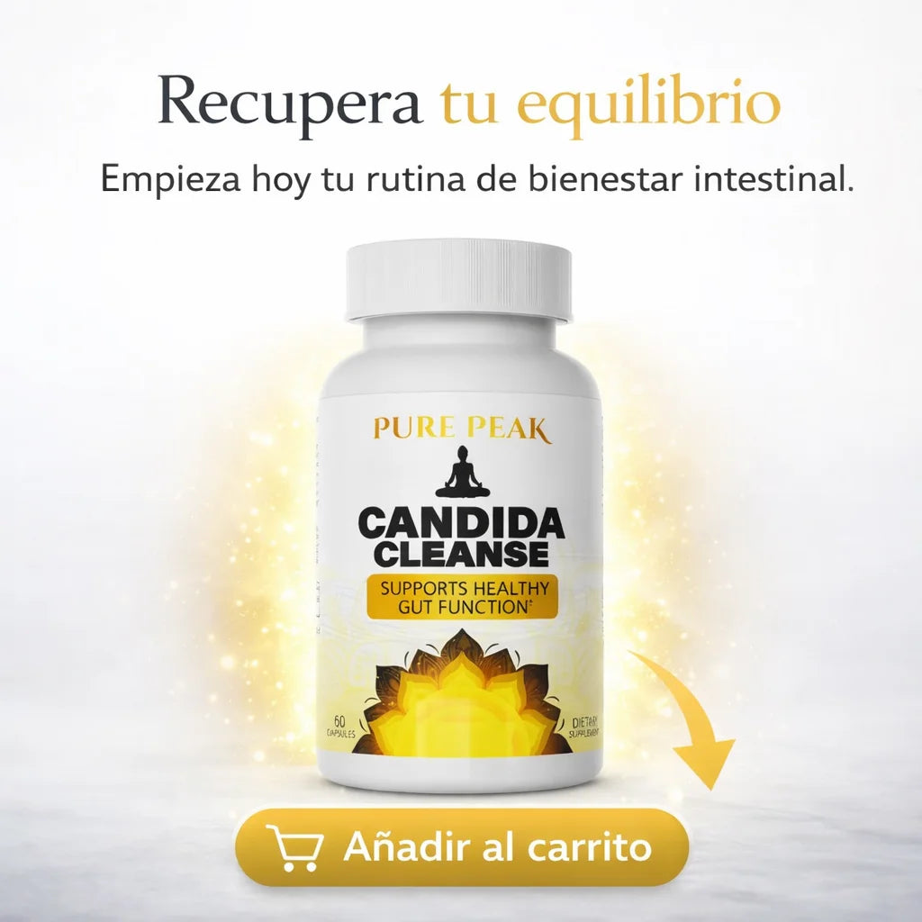 Candida Cleanse | Fórmula Premium de Soporte Digestivo y Balance Interno