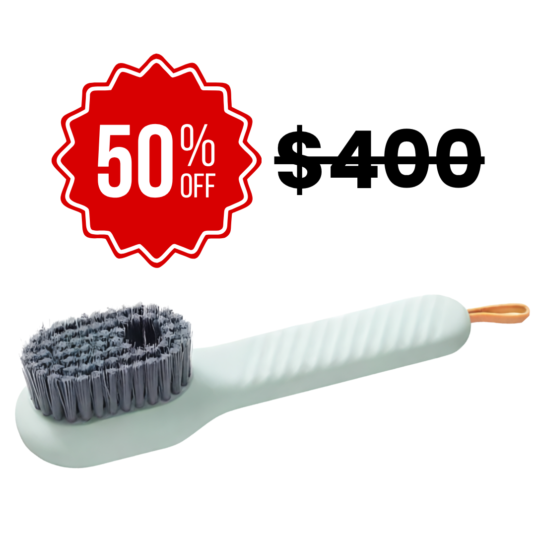 Cepillo Limpieza Con Dispensador Jabon