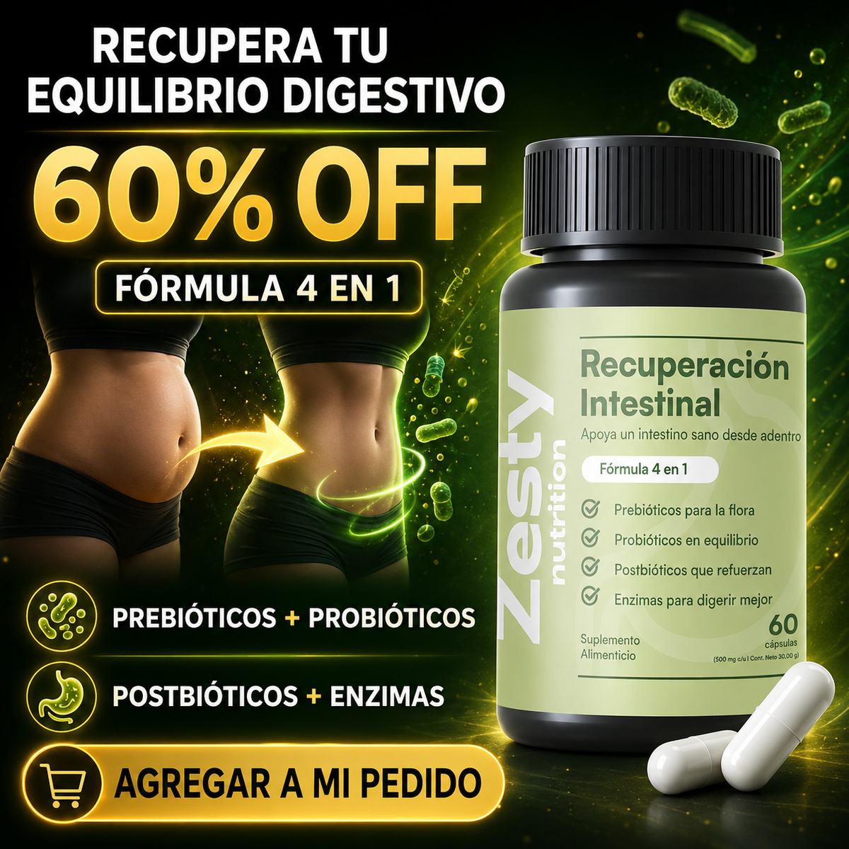 Suplemento Recuperacion Intestinal