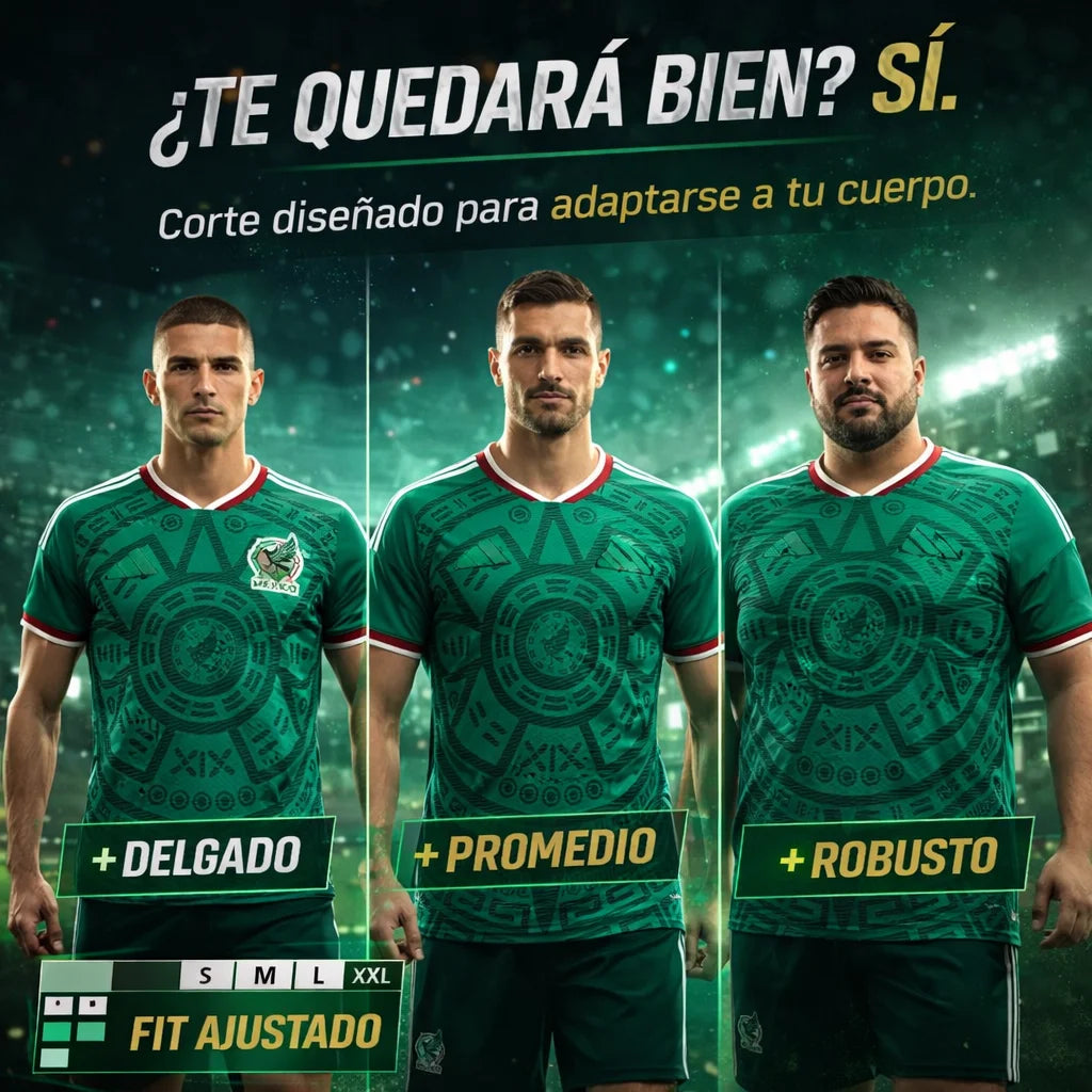Camiseta Mexicana 2026 | Versión Jugador Premium