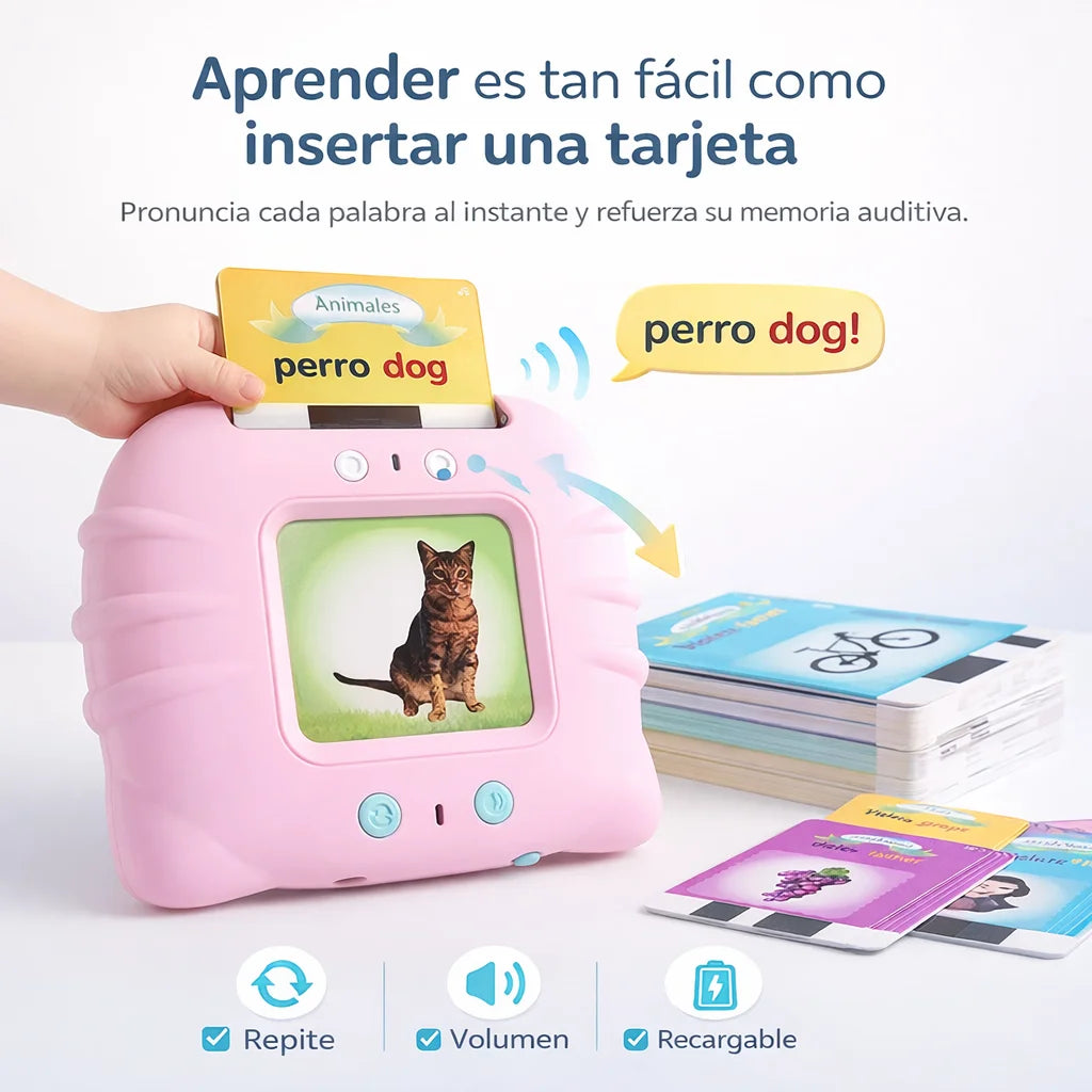 Juguete Aprendizaje Ingles 224 Palabras