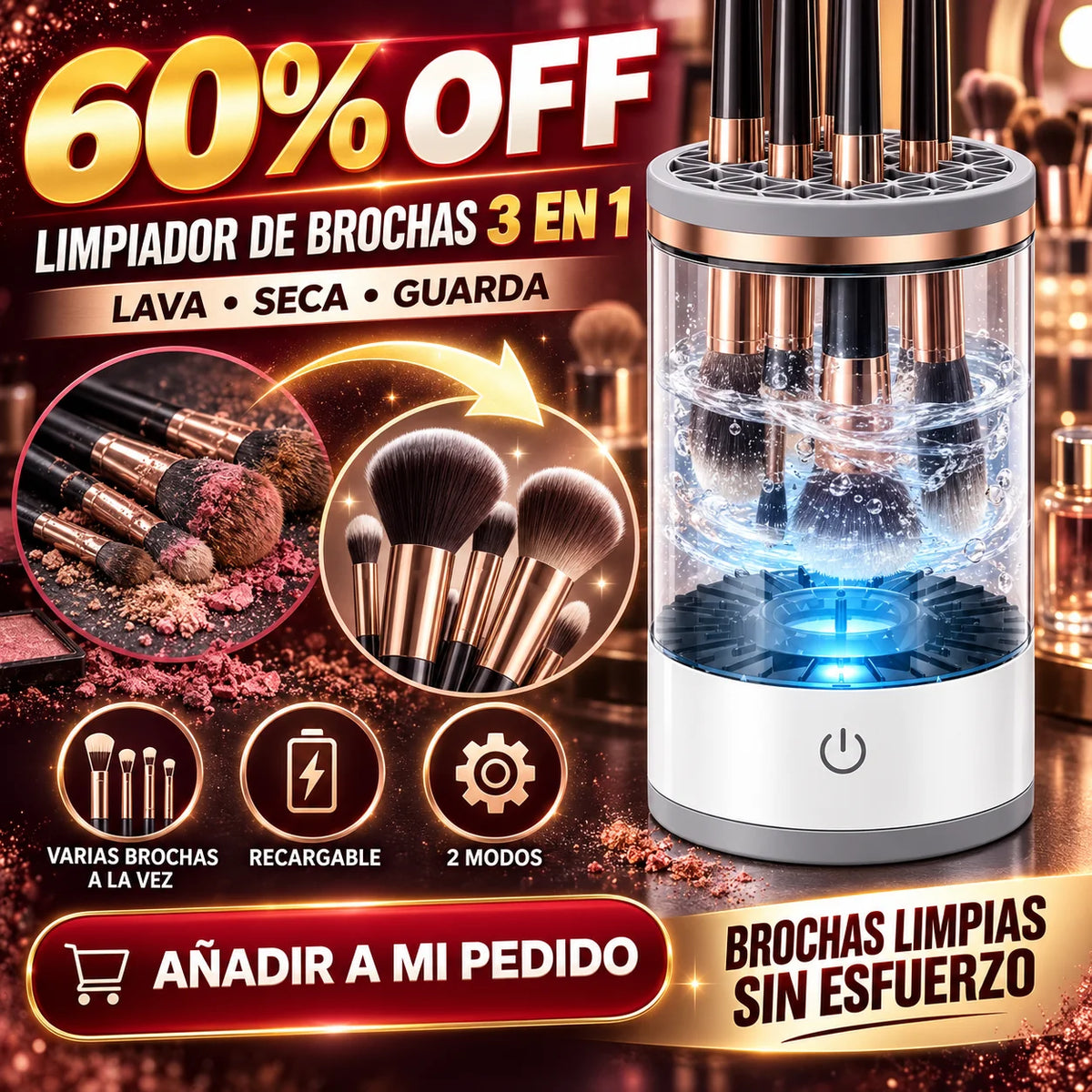 Limpiador De Brochas Recargable