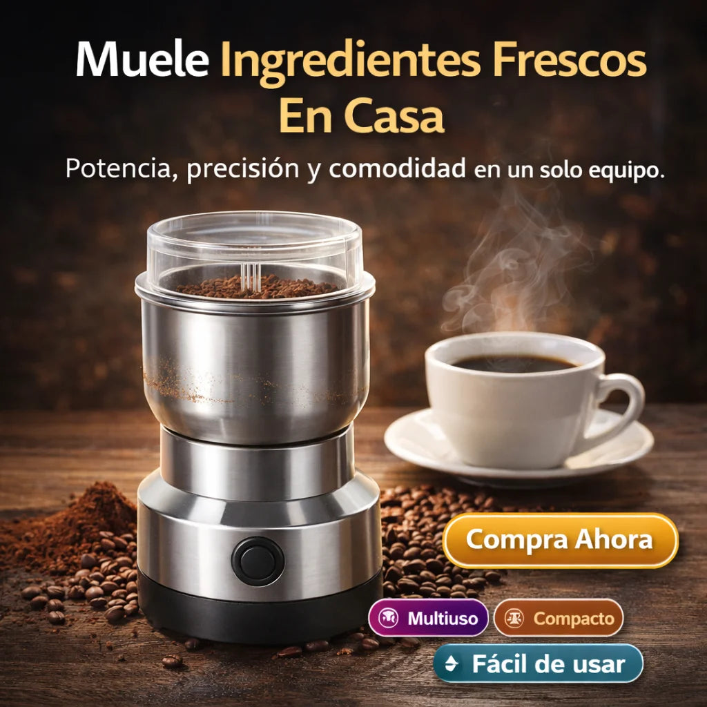 Molino Moledor De Café Y Especias | Muele En Segundos