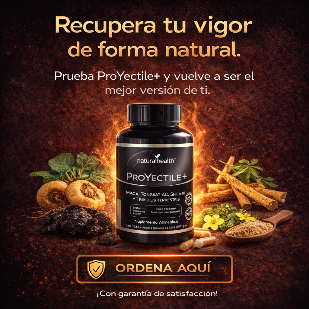 Suplemento Proyectil + | Fórmula masculina de alta concentración