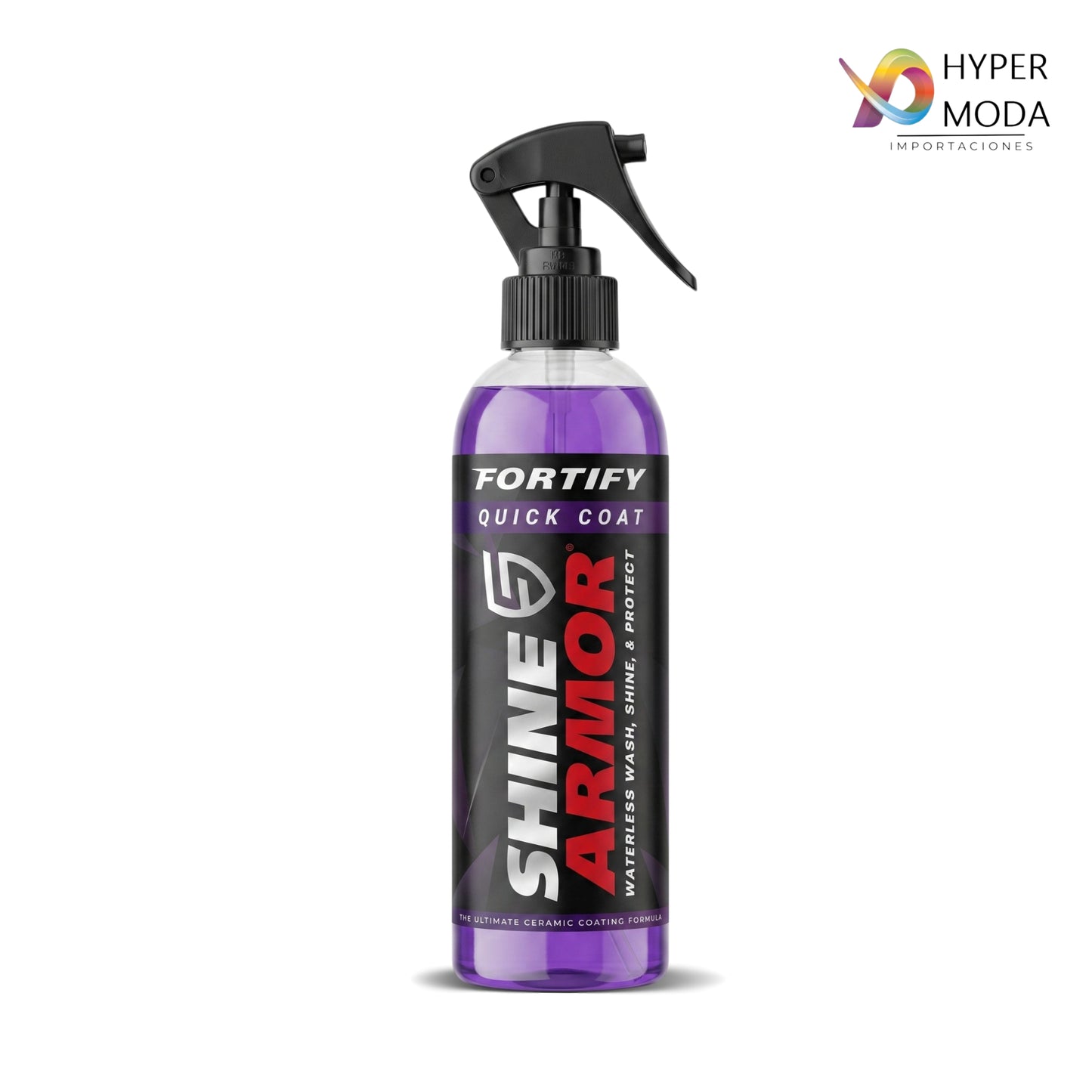 Spray Cerámico 3 en 1 para Auto | Brillo y Protección Sin Agua