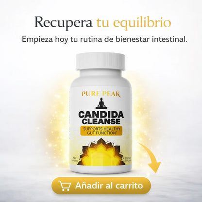 Candida Cleanse | Fórmula Premium de Soporte Digestivo y Balance Interno