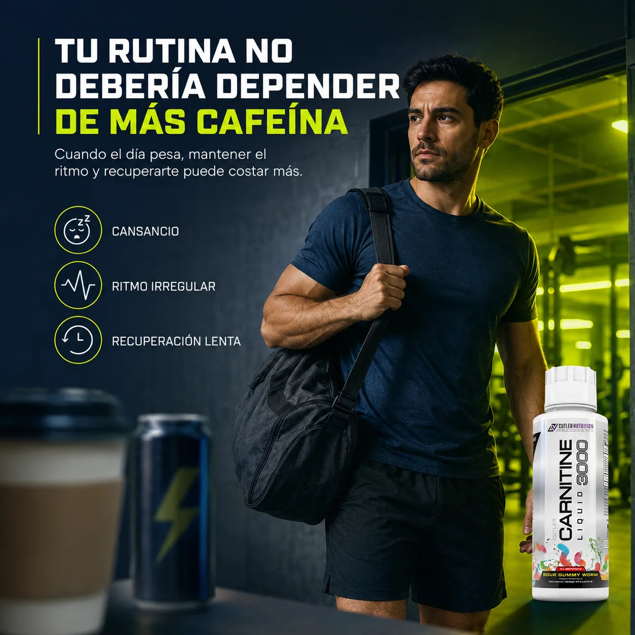 L-Carnitina Líquida 3000mg | Energía y Rendimiento Deportivo