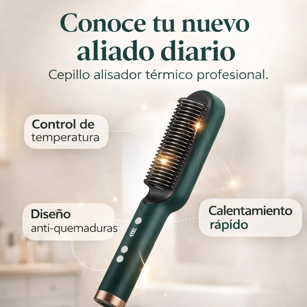 SilkRush™ | Cabello más liso en menos de 5 minutos sin plancha ni complicaciones