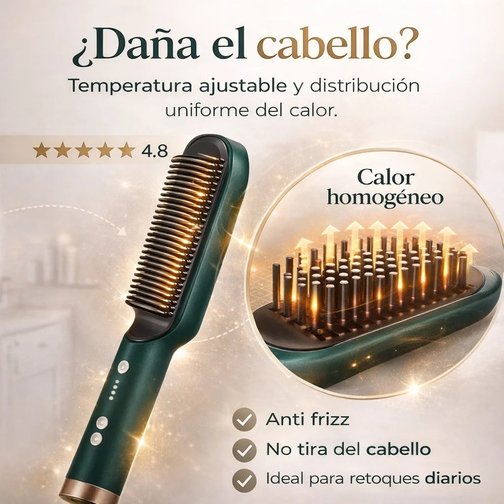 SilkRush™ | Cabello más liso en menos de 5 minutos sin plancha ni complicaciones