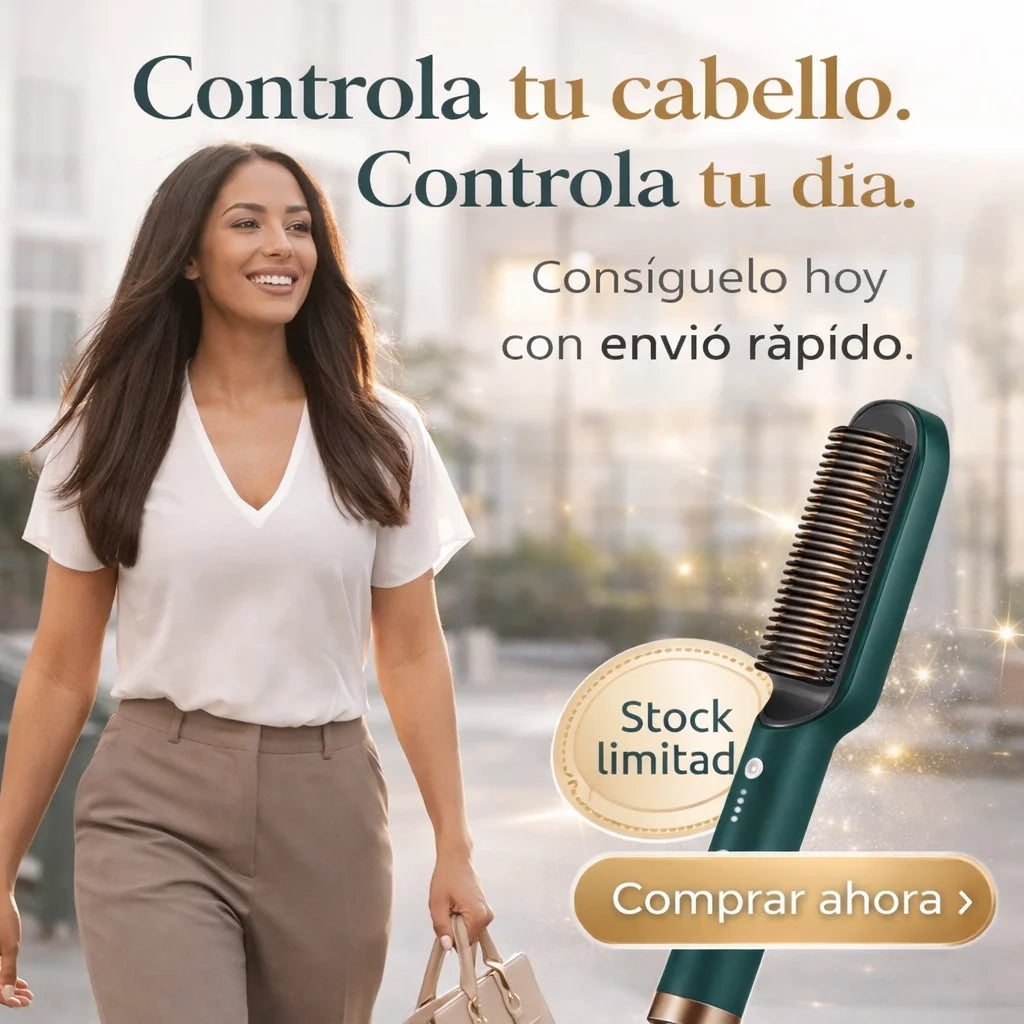 SilkRush™ | Cabello más liso en menos de 5 minutos sin plancha ni complicaciones