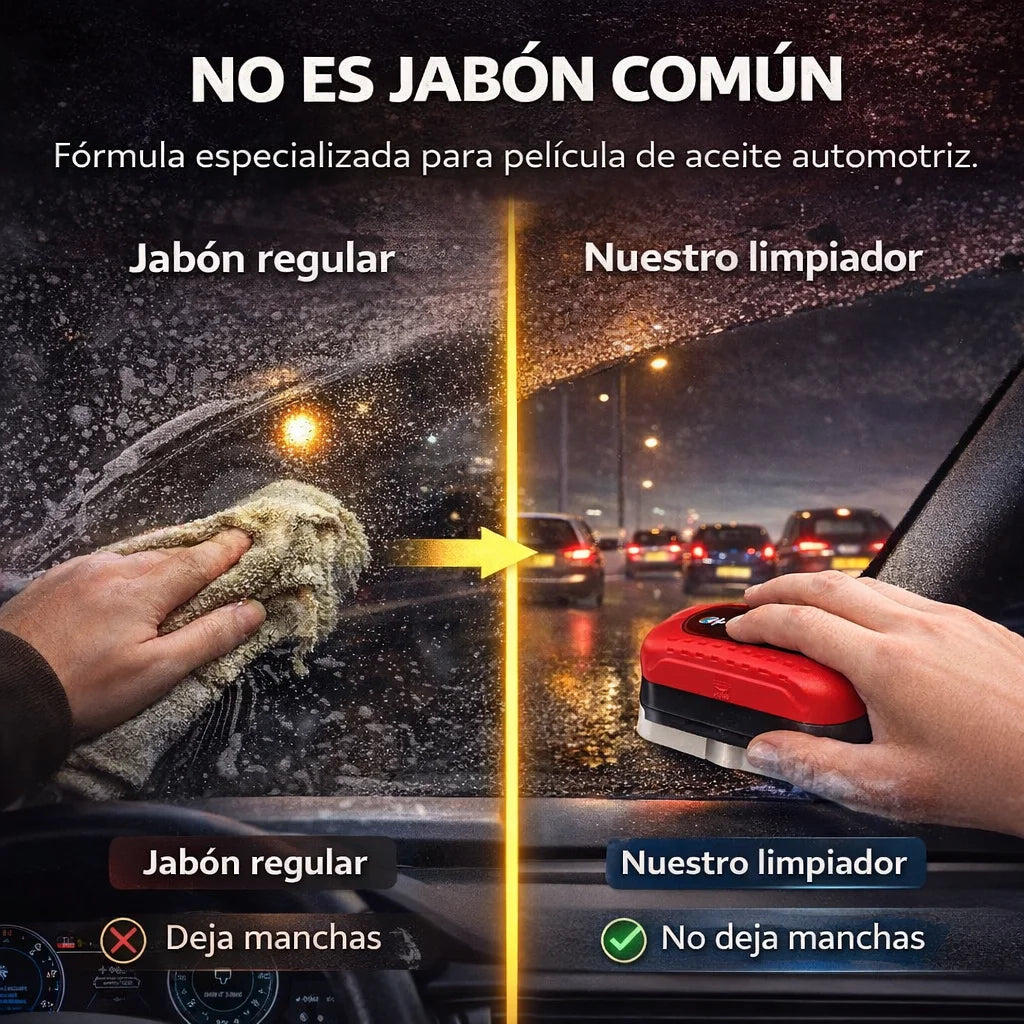 Removedor Pro - Eliminador de Aceite para Parabrisas