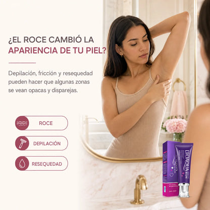 Crema Aclarante Bioaqua 30 g | Axilas, Zona Íntima y Labios