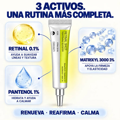 Crema Retinal | Firmeza, Arrugas y Poros