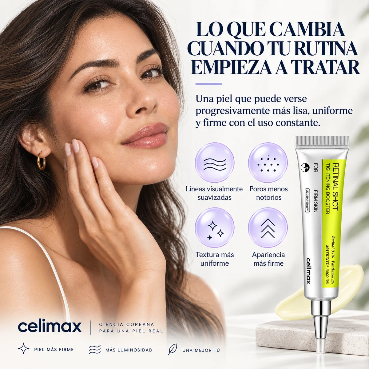 Crema Retinal Celimax Ocular | Líneas Finas y Firmeza