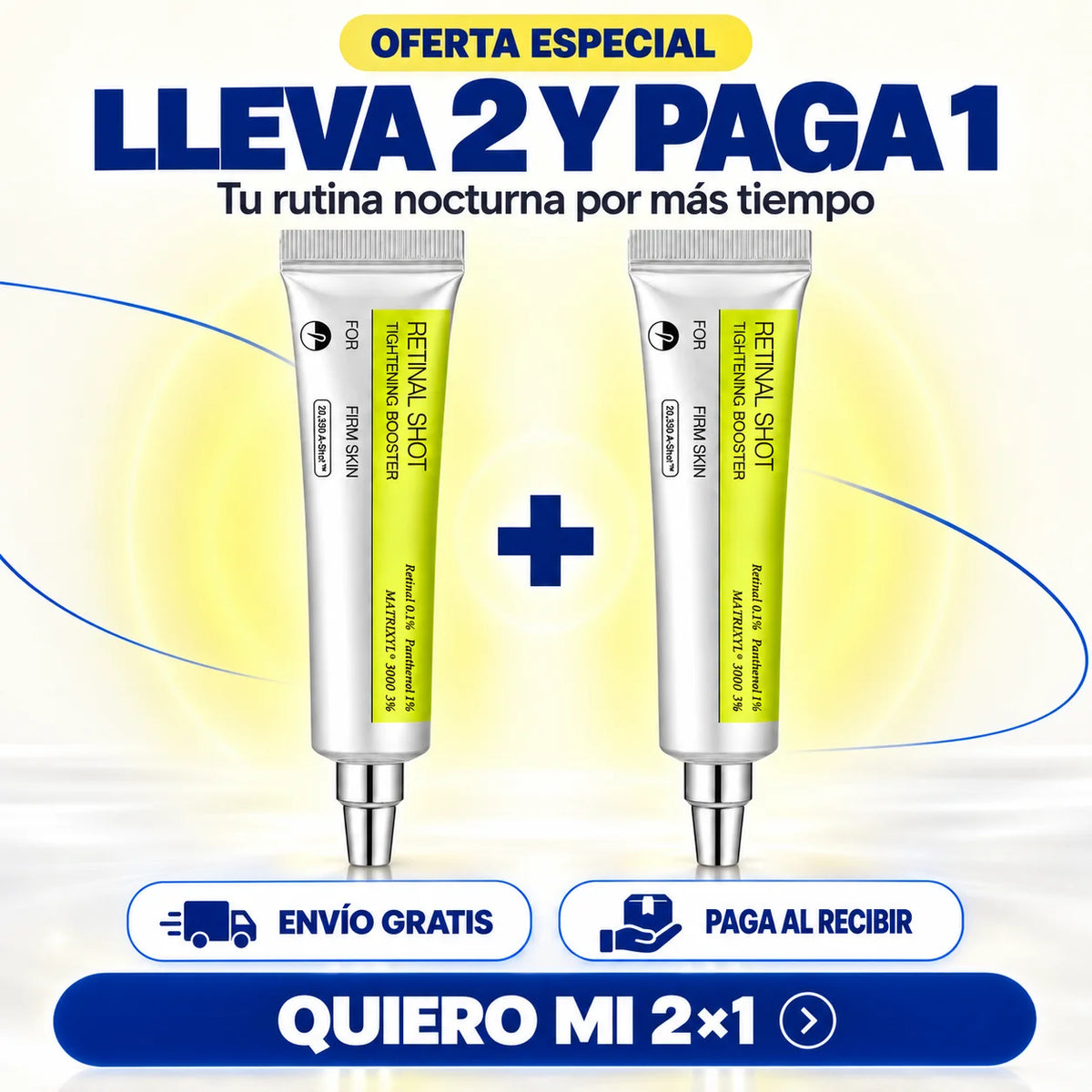 Crema Retinal | Firmeza, Arrugas y Poros