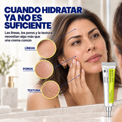Crema Retinal | Firmeza, Arrugas y Poros