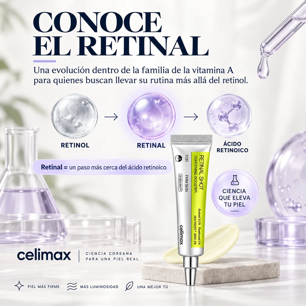 Crema Retinal Celimax Ocular | Líneas Finas y Firmeza