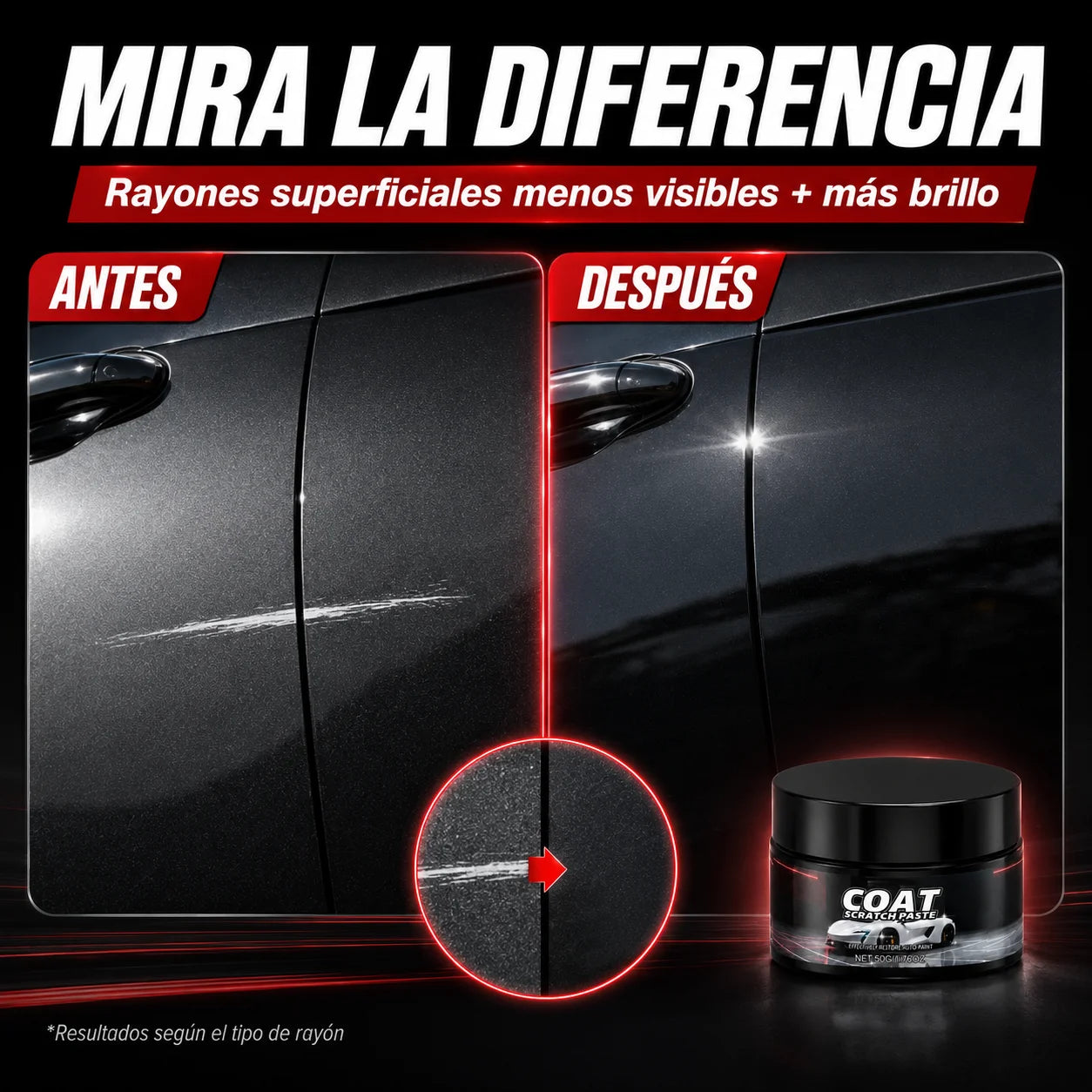 Crema Reparadora de Rayones para Auto | Restaurador de Pintura