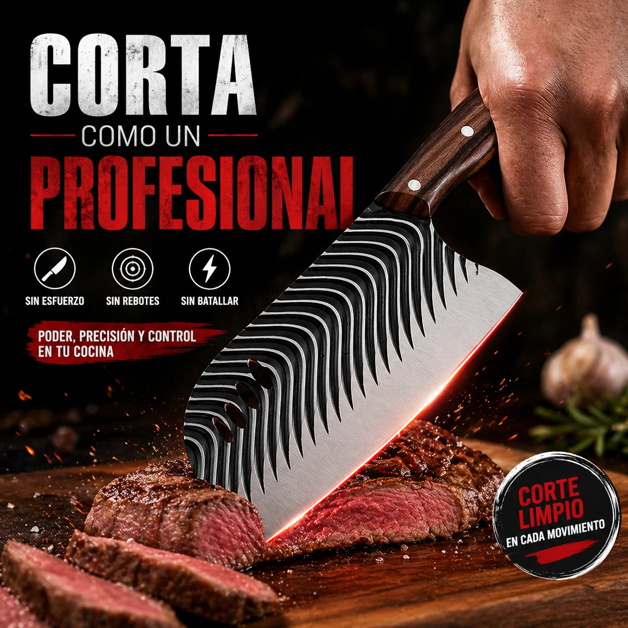 Cuchillo Grande Tazaki | Corta Sin Esfuerzo