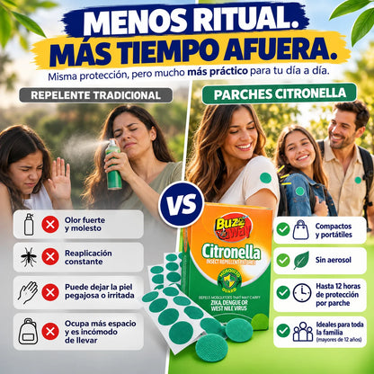 Parches Naturales Antimosquitos | Protección para Toda la Familia