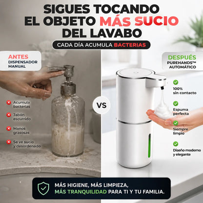 PureHands | Dispensador Automático Recargable