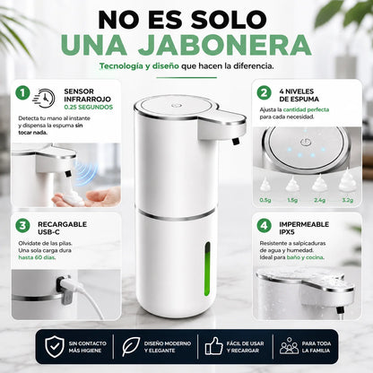 PureHands | Dispensador Automático Recargable