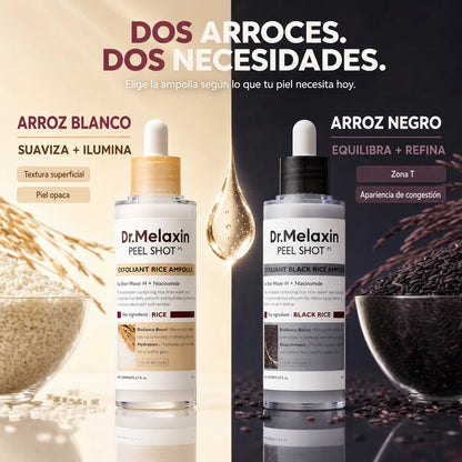 Kit 2x1 Exfoliante Facial Dr. Melaxin