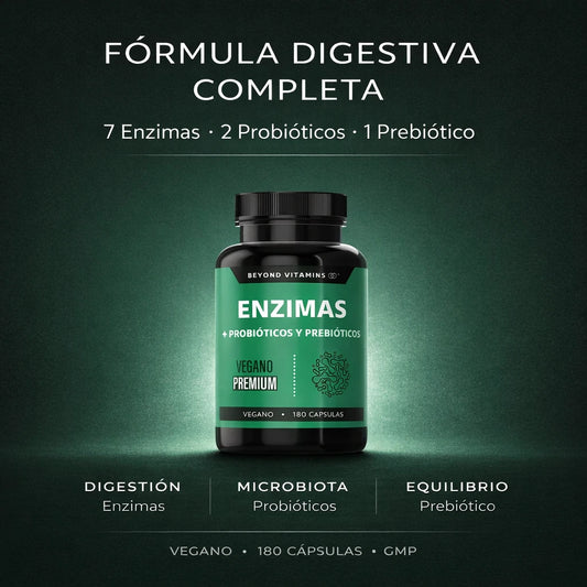 Enzimas Digestivas 180 Cap