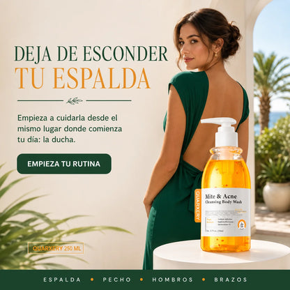 Gel Corporal para Piel con Acné Quarxery | Limpieza Profunda 250 ml