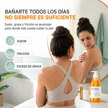 Gel Corporal para Piel con Acné Quarxery | Limpieza Profunda 250 ml