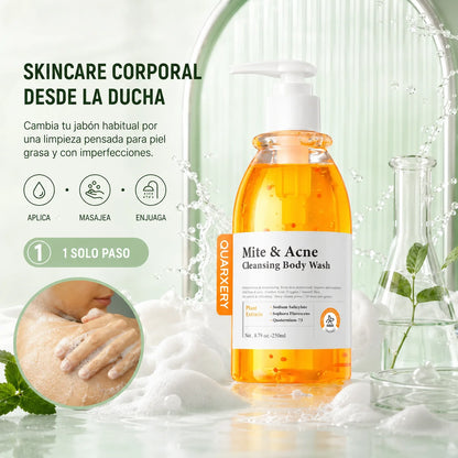 Gel Corporal para Piel con Acné Quarxery | Limpieza Profunda 250 ml