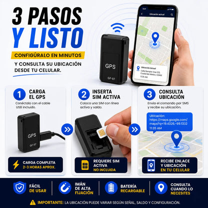 Gps Rastreador Magnético | Ubica Todo Sin Rastro