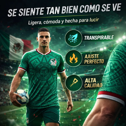 Camiseta Mexicana 2026 | Versión Jugador Premium