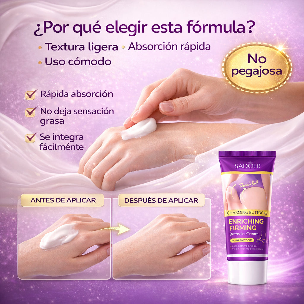Promo 2X1 | Crema Levanta Glúteos – Piel Más Firme y Uniforme