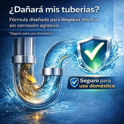 DrenaMax™ | Destapa y Previene Obstrucciones en Minutos