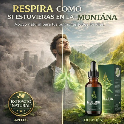 Mullein™ | Limpieza Pulmonar Natural
