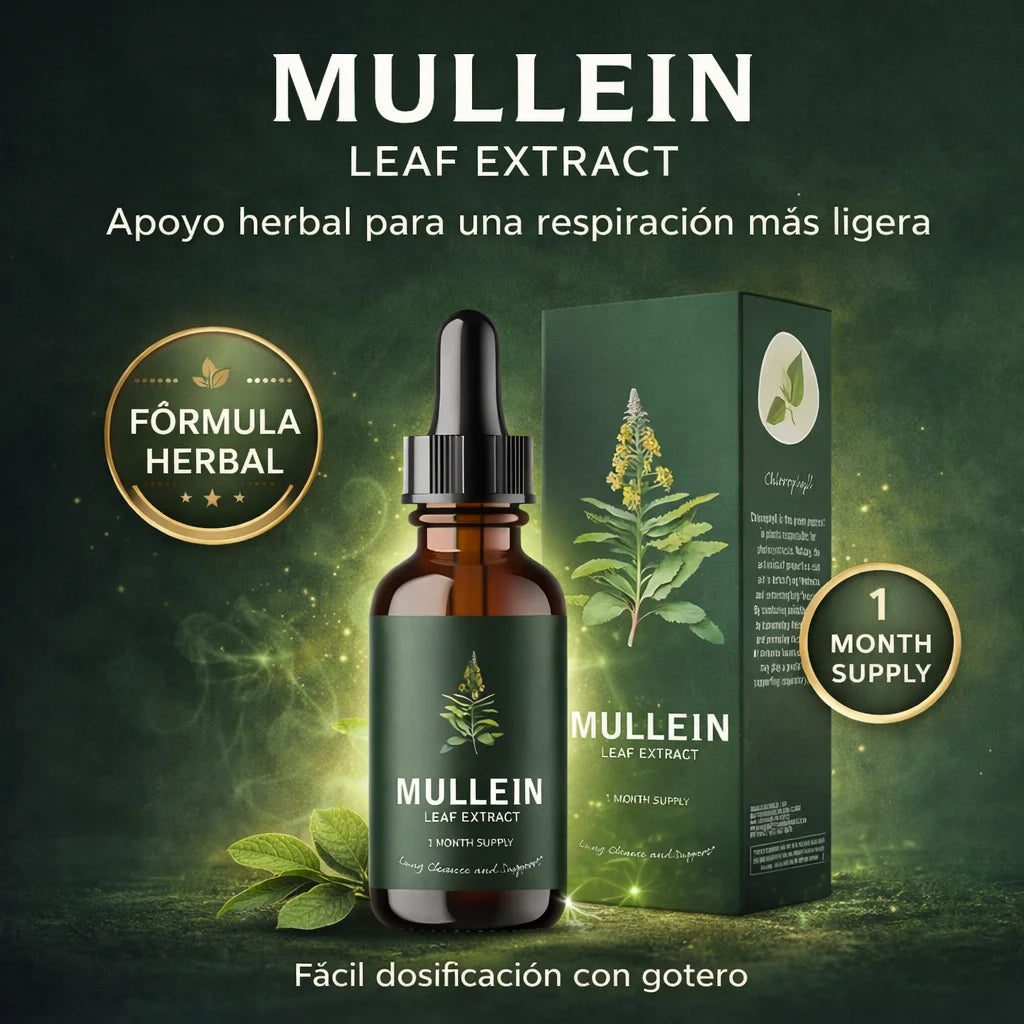 Mullein™ | Limpieza Pulmonar Natural