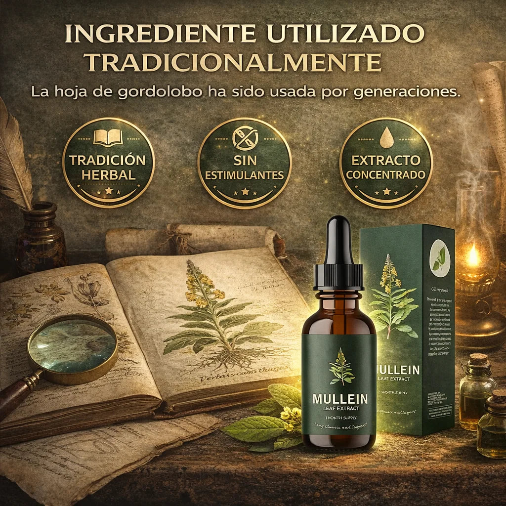 Mullein™ | Limpieza Pulmonar Natural