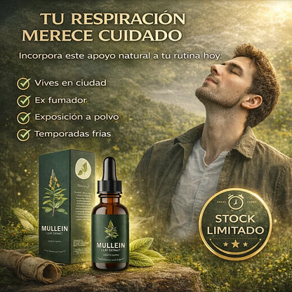 Mullein™ | Limpieza Pulmonar Natural
