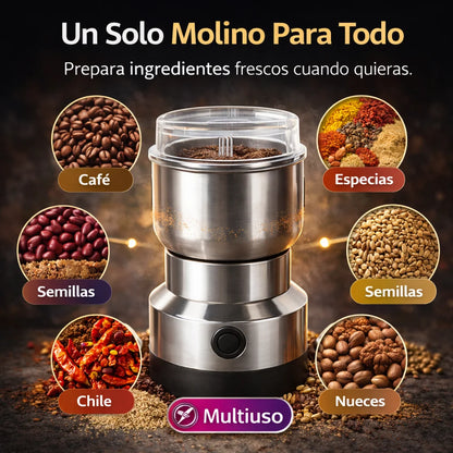 Molino Moledor De Café Y Especias | Muele En Segundos