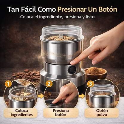Molino Moledor De Café Y Especias | Muele En Segundos