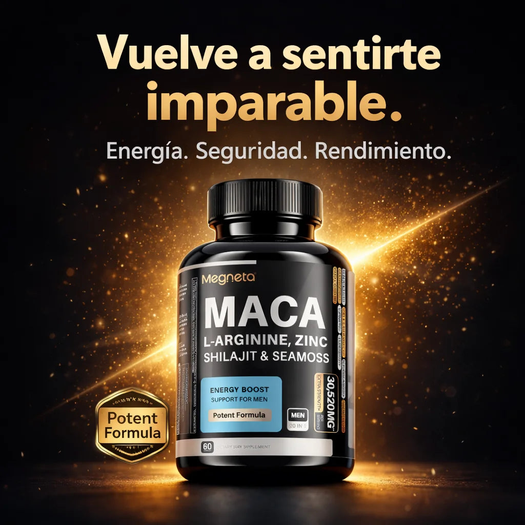 Suplemento Megneta Maca Hombres 60 Cp