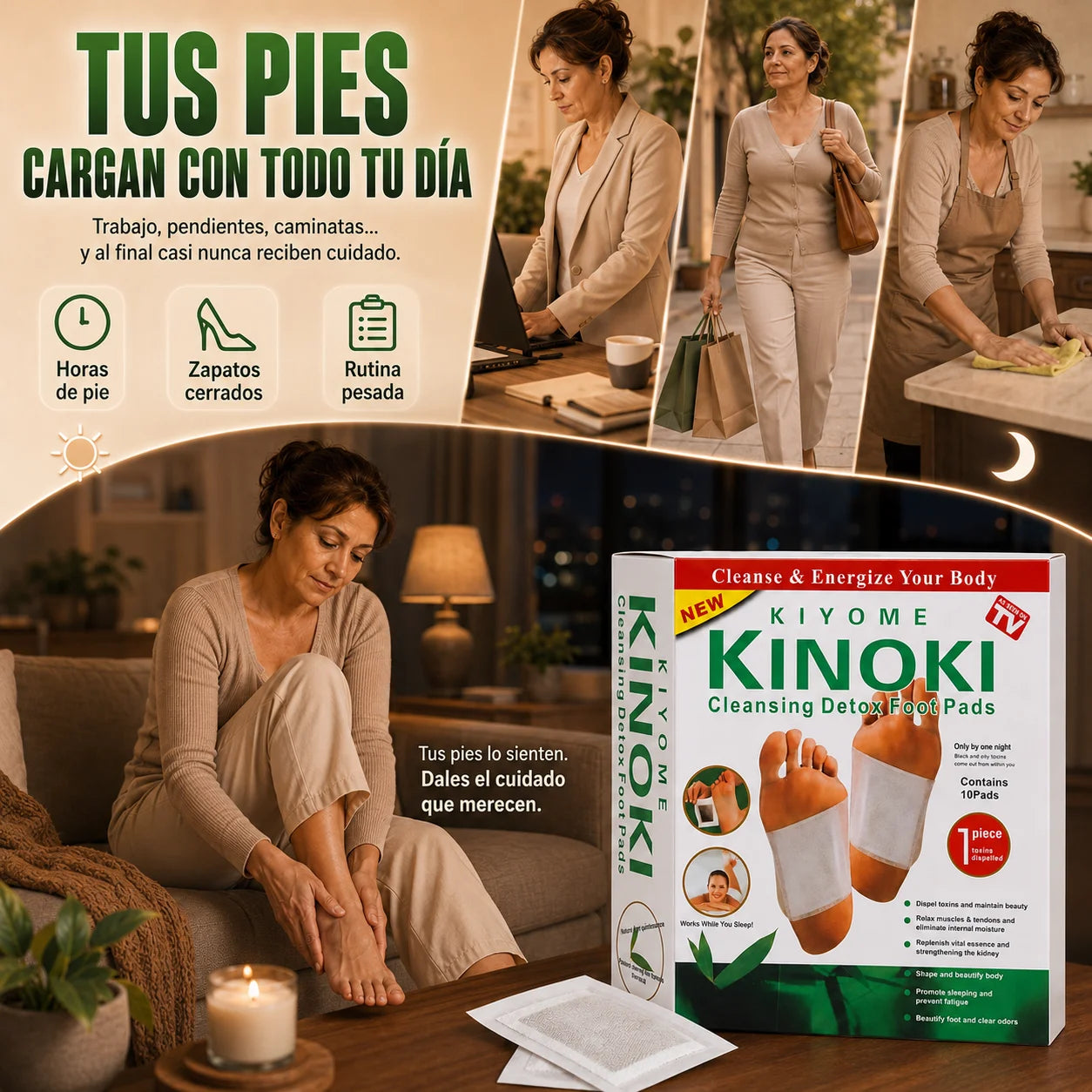 Parches Detox Herbales Kinoki™