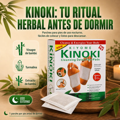 Parches Detox Herbales Kinoki™