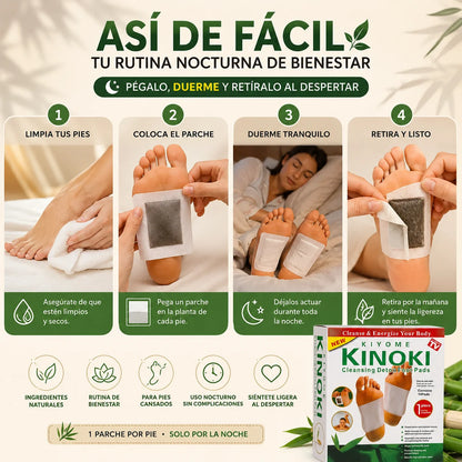Parches Detox Herbales Kinoki™