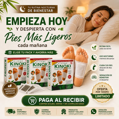 Parches Detox Herbales Kinoki™