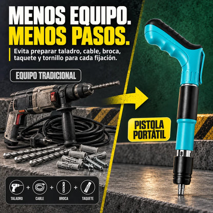 Pistola de Fijación de Clavos | Para Concreto y Acero