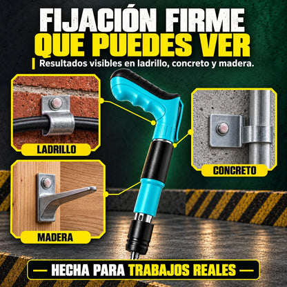 Pistola de Fijación de Clavos | Para Concreto y Acero