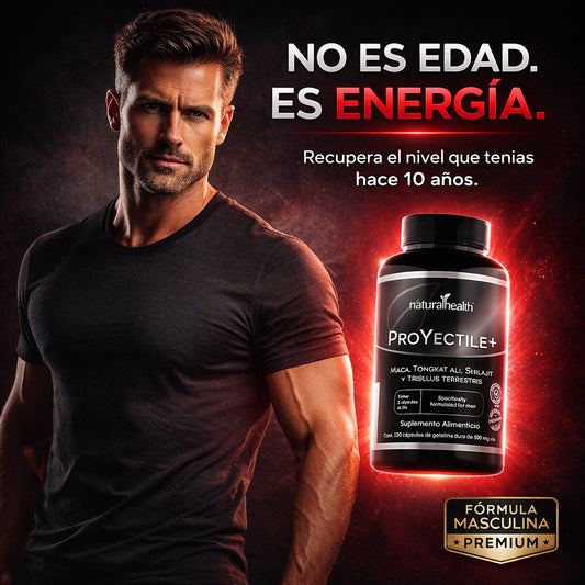 Suplemento Proyectil + | Fórmula masculina de alta concentración