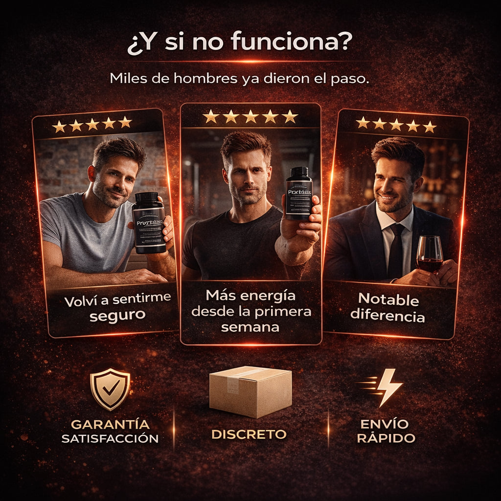 Suplemento Proyectil + | Fórmula masculina de alta concentración